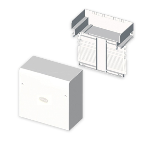 Caixa de conexão e derivação Unex 40x60, em U24X cor branco