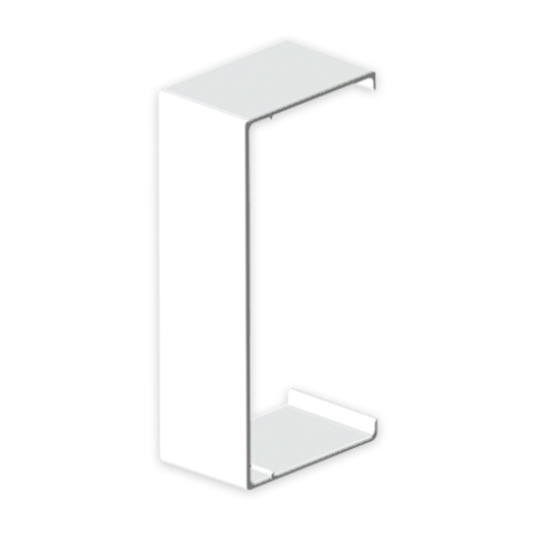 Tapa-juntas Unex 40x90, em U24X cor branco