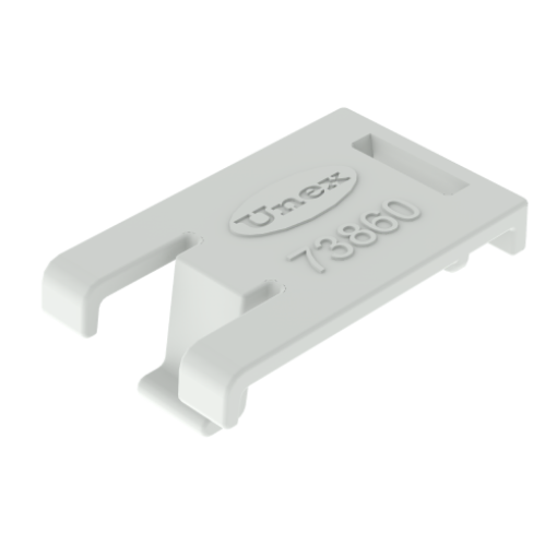Ponte Unex 40, em U24X para calhas 3040x40, em U23X