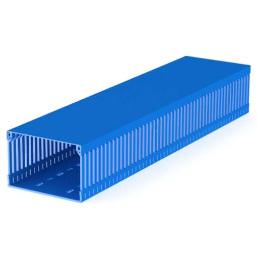 Calha de quadros Unex 80x120, em U23X cor azul