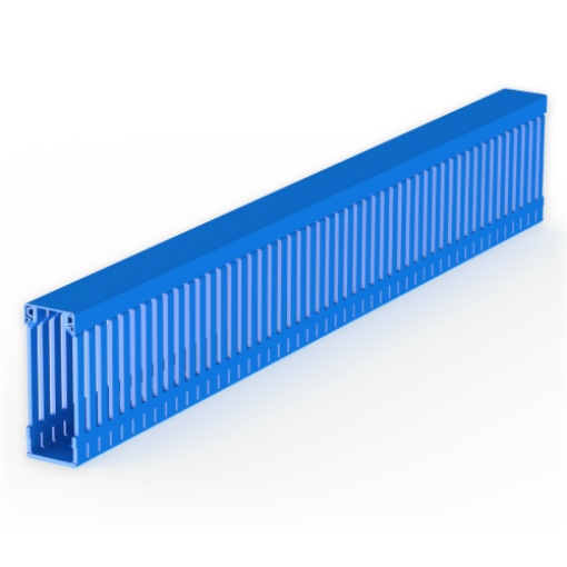 Calha de quadros Unex 80x30, em U23X cor azul