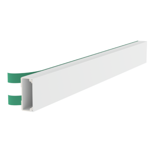 Moldura auto-adesiva Unex 20x50, em U23X cor branco