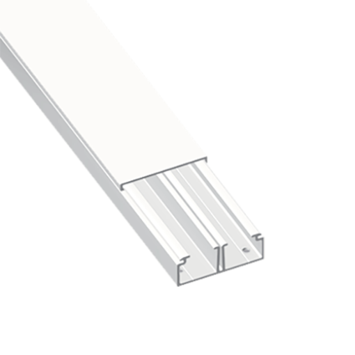 Moldura Unex com 1 separador 16x30, em U23X cor branco