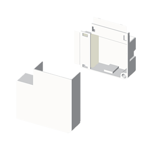 Ângulo plano Unex 10x22, em U24X cor branco