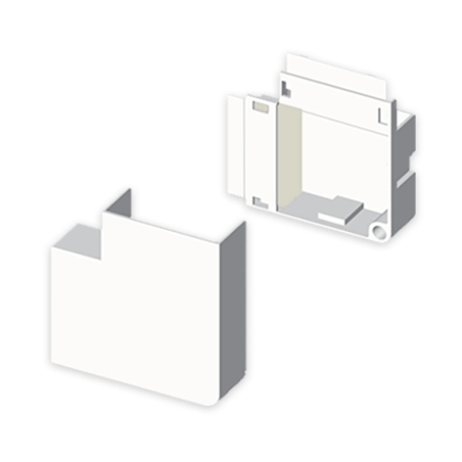 Ângulo plano Unex 10x30, em U24X cor branco