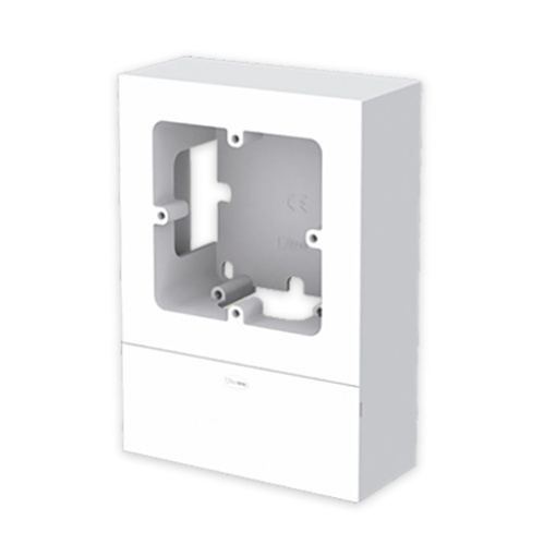 Adaptador Unex para 1 mecanismo universal, em U42X cor branco