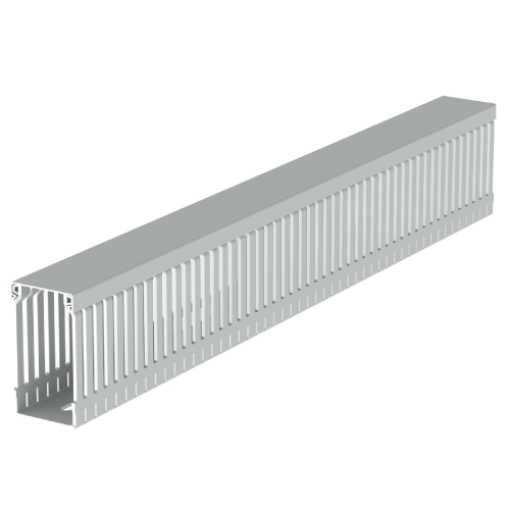 Calha de quadros Unex 80x43, em U43X sem halogéneos cor cinzento
