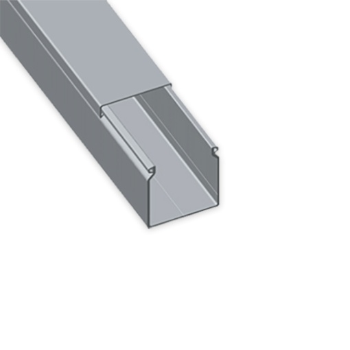 Calha Unex 80x60, em U23X cor cinzento