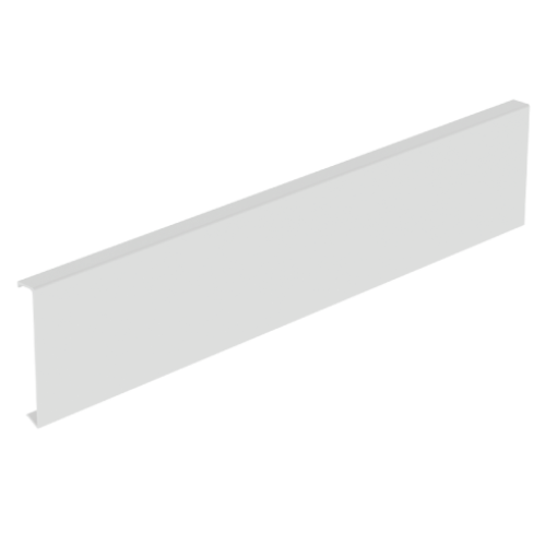 Tampa 100 mm Unex, em U23X cor branco