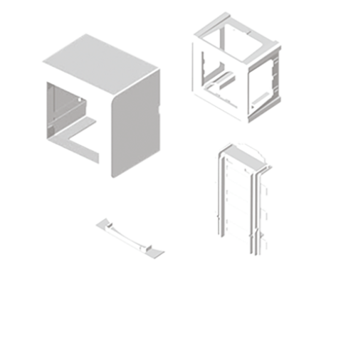 Adaptador Unex para Mosaic, em U24X cor branco