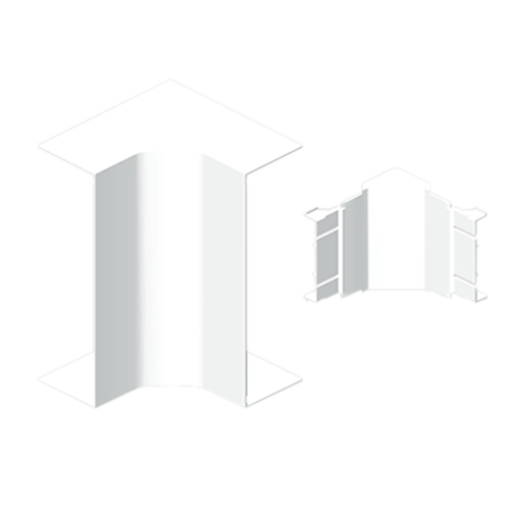Ângulo interior Unex 50x100, em U24X cor branco
