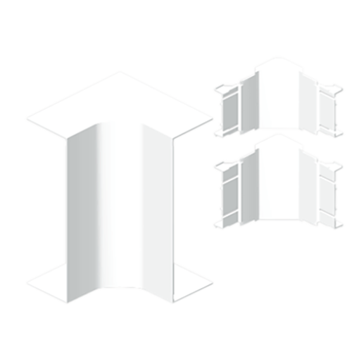Ângulo interior Unex 50x150, em U24X cor branco