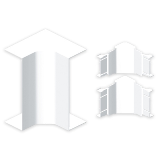 Ângulo interior Unex 70x170, em U24X cor branco