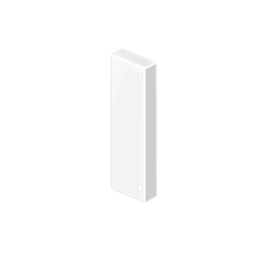 Tampa final Unex 50x130, em U24X cor branco