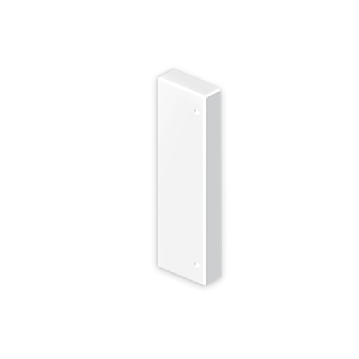 Tampa final Unex 50x150, em U24X cor branco