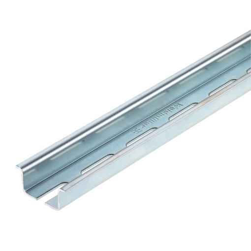 Terminal rail, Accessories, Steel, galvanic zinc plated and passivated, Width 2000 mm, Height 35 mm, Depth 15 mm