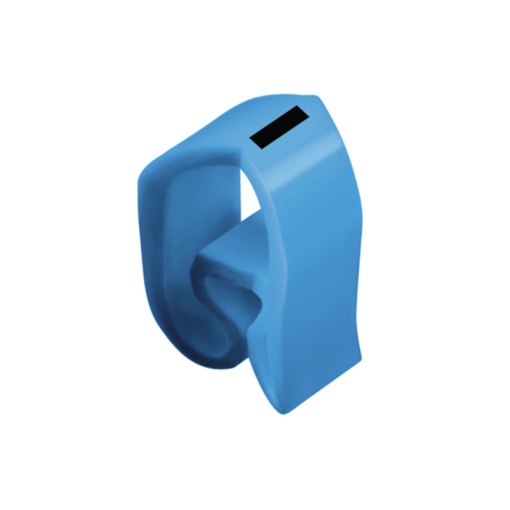 Cable coding system, blue, Conductor O.D.8 - 16 mm, Symbols, PVC, soft, without Cadmium, -30...80 C