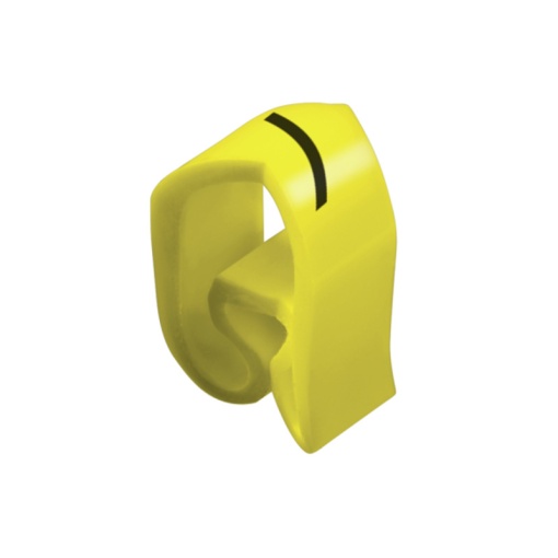 Cable coding system, yellow, Conductor O.D.8 - 16 mm, Symbols, PVC, soft, without Cadmium, -30...80 C