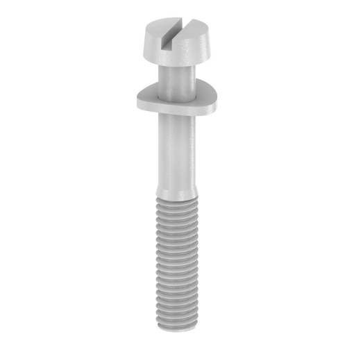 Mounting screw Terminal, 3.00 mm, Steel, Depth 4.8 mm, Width 4.8 mm, Height 20 mm