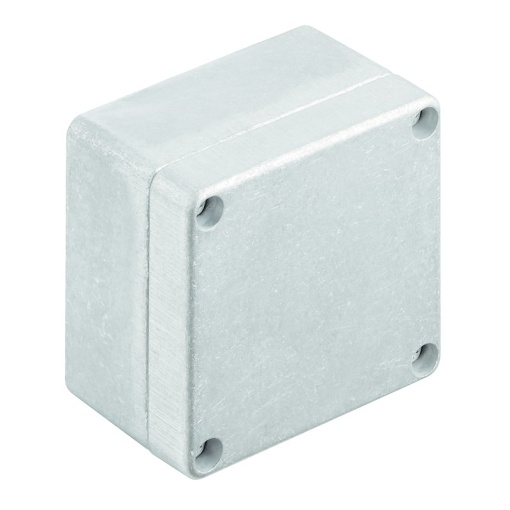 Metal housing, Width 70 mm, Height 70 mm, Depth 45 mm, untreated, Flange plate No, Aluminium AlSi12