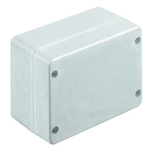 Metal housing, Width 170 mm, Height 130 mm, Depth 90 mm, untreated, Flange plate No, Aluminium AlSi12