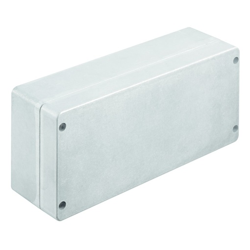 Metal housing, Width 350 mm, Height 160 mm, Depth 100 mm, untreated, Flange plate No, Aluminium AlSi12