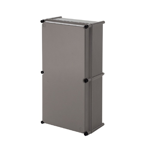 Plastic housing, TBF polyester empty enclosure, 302 x 603 x 175 mm, Glass fibre-reinforced polyester, untreated, Light Grey