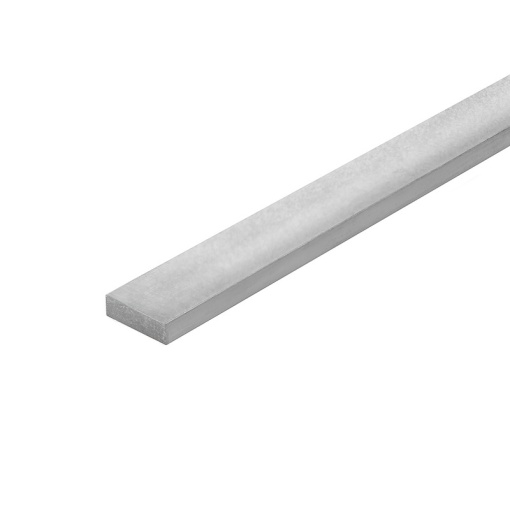 Busbar terminal, silver, Height 1000 mm, Depth 3 mm, Steel