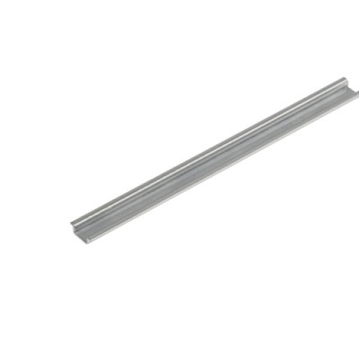 Terminal rail, Accessories, Steel, galvanic zinc plated and passivated, Width 2000 mm, Height 15 mm, Depth 5.5 mm