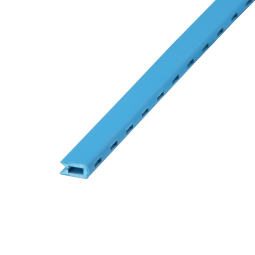 Insulation profile, PVC, blue