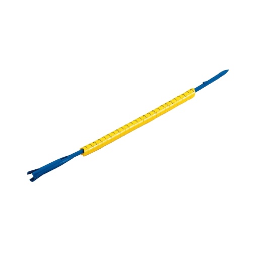 Mounting mandrel, 2.5 - 5 mm, 4.2 mm, Printed characters Mixed characters, To customer specification