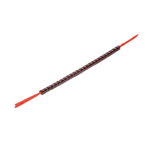 Mounting mandrel, 2.5 - 5 mm, 4.2 mm, Printed characters Numbers, 1, brown