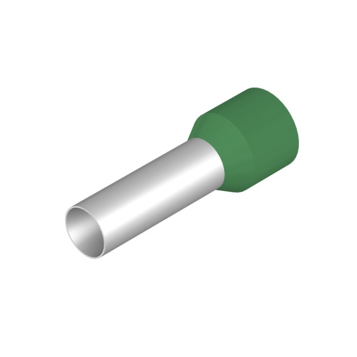 Wire end ferrule, 16 mm², Stripping length 21 mm, Colour green, Insulation Available