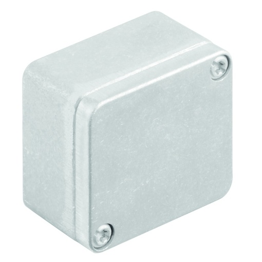 Metal housing, Width 50 mm, Height 45 mm, Depth 30 mm, untreated, Flange plate No, Aluminium AlSi12
