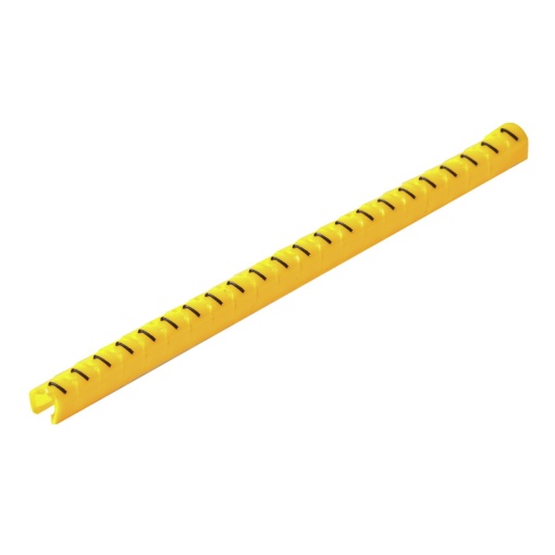 Cable coding system, yellow, Conductor O.D.2 - 3 mm, Numbers, PVC, soft, without Cadmium, -30...80 C