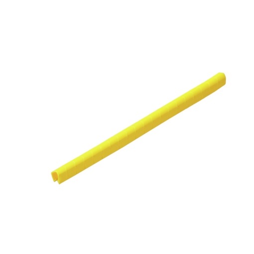 Cable coding system, yellow, Conductor O.D.2 - 3 mm, without, PVC, soft, without Cadmium, -30...80 C