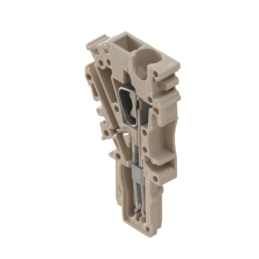 Plug terminal, Plug-in connection, 2.5 mm², 24 A, 500 V, Number of connections 1, Number of poles 1, Width 5.1 mm