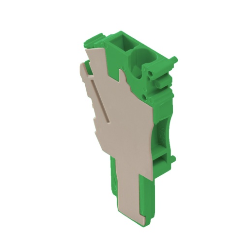 Plug terminal, Plug-in connection, 2.5 mm², 24 A, 500 V, Number of connections 1, Number of poles 1, Width 5.1 mm