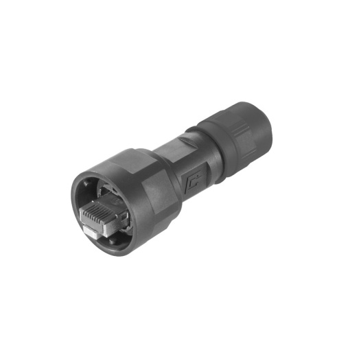 RJ45 connector, IP67, Connection 1 RJ45, Connection 2 IDCAWG 26...AWG 22