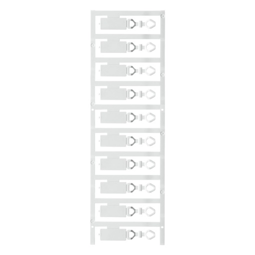 Cable coding system, white, Conductor O.D.1.5 - 7.5 mm, neutral, Polyamide 66, -40...100 C