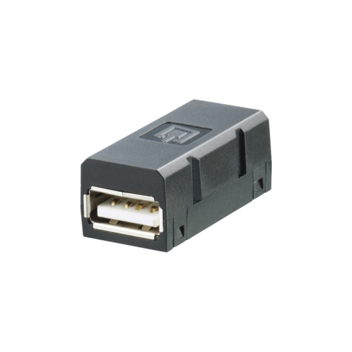 USB connector, IP67 with housing, Connection 1 USB A, Connection 2 USB A