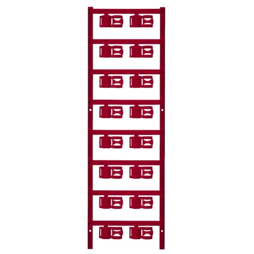 Cable coding system, red, Conductor O.D.3.5 - 7 mm, Polyamide 66, -40...100 C