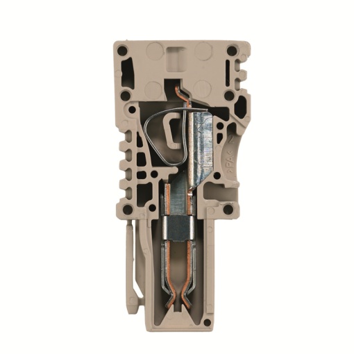 Plug terminal, Tension-clamp connection, 4 mm², 32 A, 800 V, Number of connections 1, Number of poles 1, Width 6.5 mm