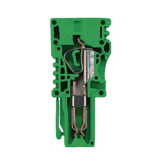 Plug terminal, Tension-clamp connection, 4 mm², 32 A, 800 V, Number of connections 1, Number of poles 1, Width 6.5 mm