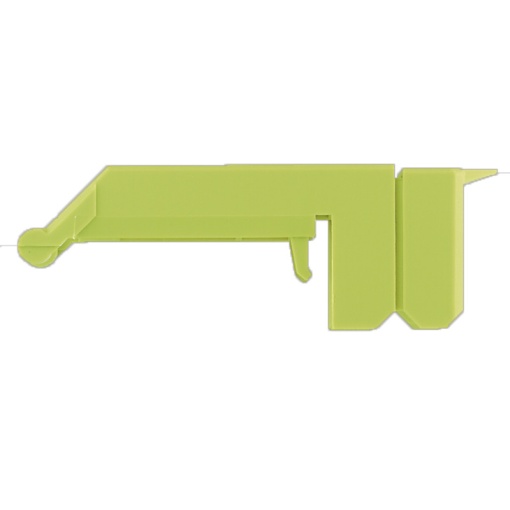 Terminal cover, Light green, Polyamide 66, Height 85 mm, Width 31 mm, Depth 29.9 mm, V-2