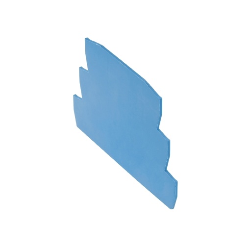 End plate Surge voltage arrester, Light Blue