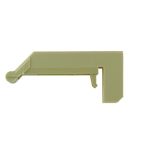 Terminal cover, beige, Polyamide 66, Height 51.5 mm, Width 25.7 mm, Depth 22.6 mm, V-2