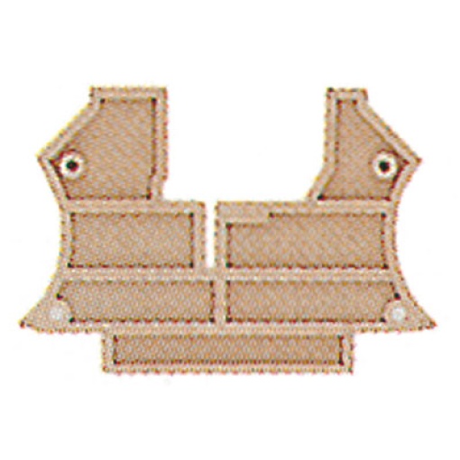 Intermediate frame terminal, Wemid, dark beige