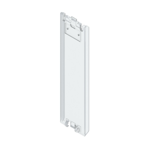 Flip cover Modular housing, Width 22.5 , Plastic, Transparent