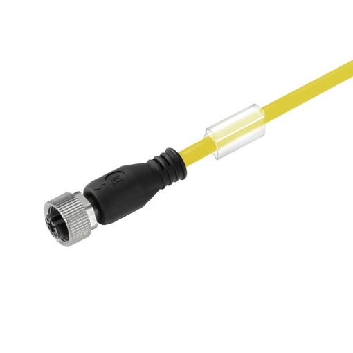 Sensor-actuator Cable, M12, Number of poles 5, 3 m, Female socket, straight, LED No, Shielded No
